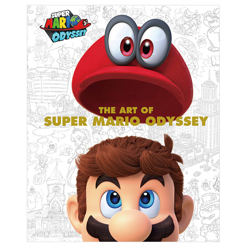 【预 售】超级马里奥奥德赛艺术设定集The Art of Super Mario Odyssey英文艺术插画原画设定集进口原版图书精装Nintendo