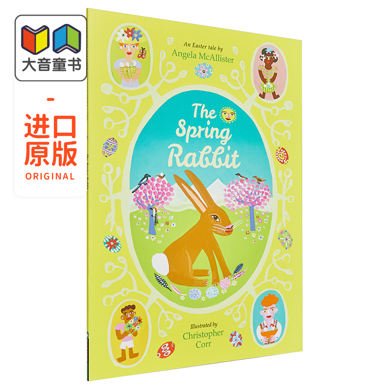 The Spring Rabbit: An Easter tale 春天的兔子 季节绘本 兔子的故事 节庆绘本  4-6岁 原版进口