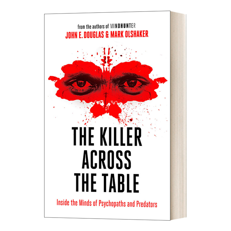 英文原版 The Killer Across the Table 桌子对面的凶手 读心神探作者约翰 道格拉斯解读罪犯侧写 英文版 进口英语原版书籍