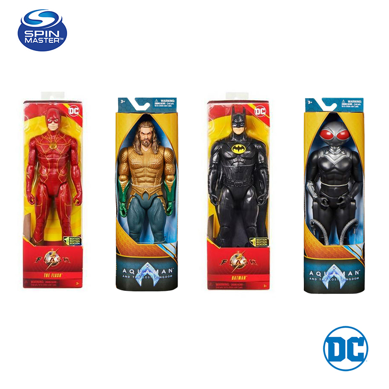 DC正义联盟超级英雄蝙蝠侠海王2闪电侠关节可动手办模型人偶玩具