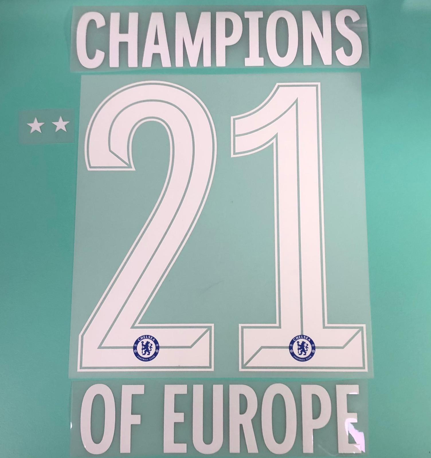 2020-22 年度 切爾西 主場 客場 原裝 歐冠印號 歐冠決賽 HAVERTZ