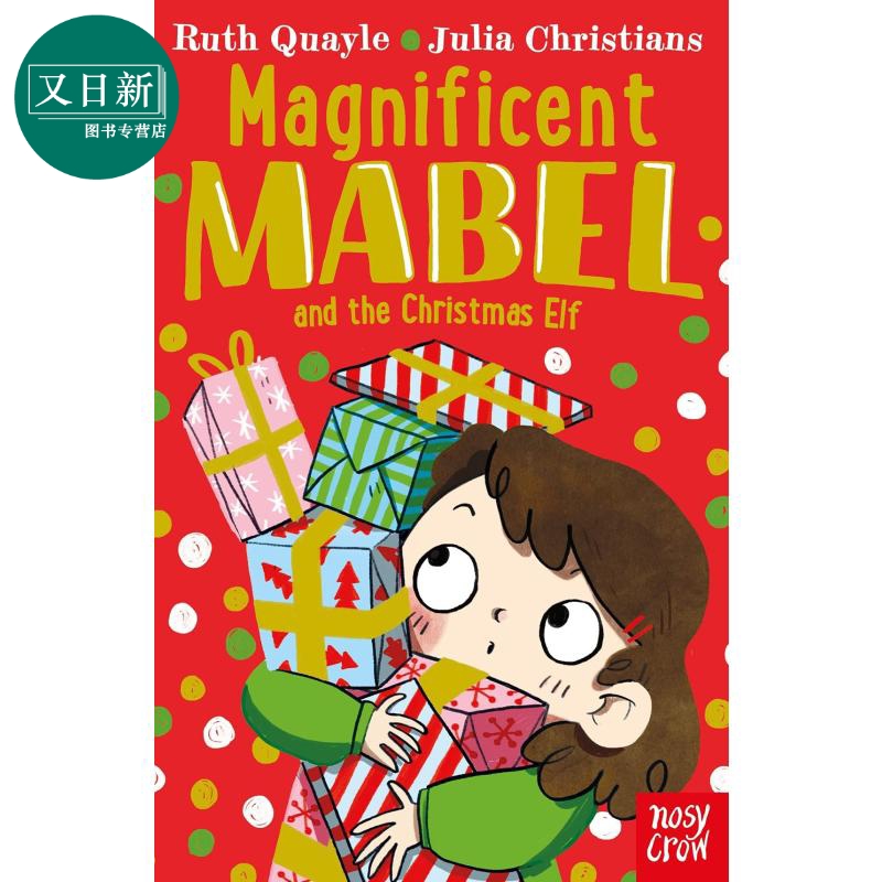 Magnificent Mabel and the Christmas Elf 梅布尔系列2 圣诞小精灵 英文原版 儿童初级章节书 插画故事书 5-7岁