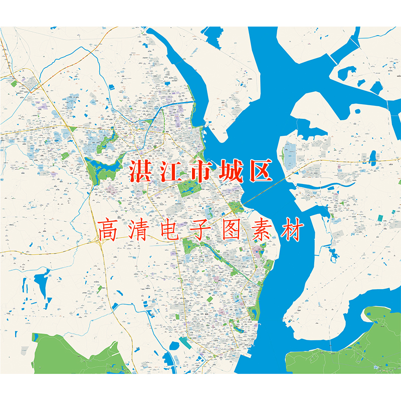 湛江市赤坎地图