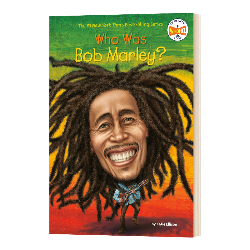 英文原版 Who Was Bob Marley 谁是鲍勃·马利 名人传记系列 中小学生读物 英文版 进口英语原版书籍