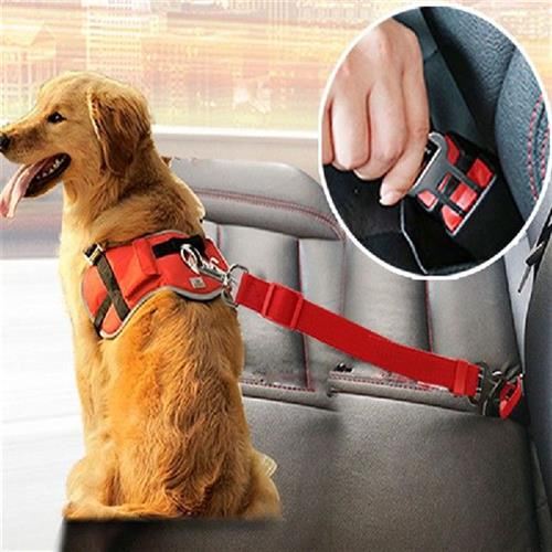 极速Pet Car Seat Dog SeatBelt Safety Harness Restraint
