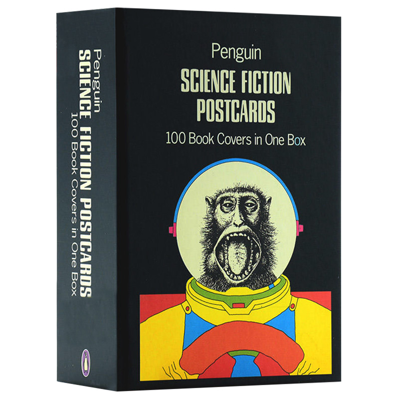 企鹅出版社科幻小说明信片盒装 英文原版 Penguin Science Fiction Postcard Box 100张明信片 经典封面设计 英文版进口英语