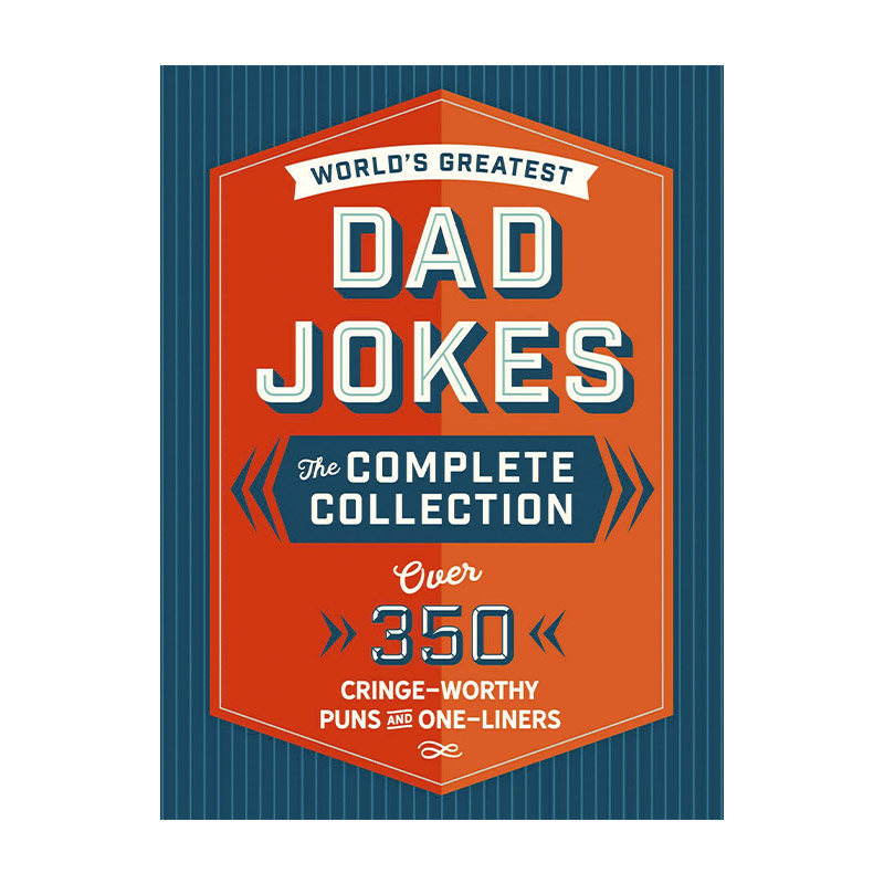 英文原版 The World's Greatest Dad Jokes 世界上最棒的爸爸笑话全集 传家宝版 350多个令人尴尬的双关语和小笑话 精装 英文版