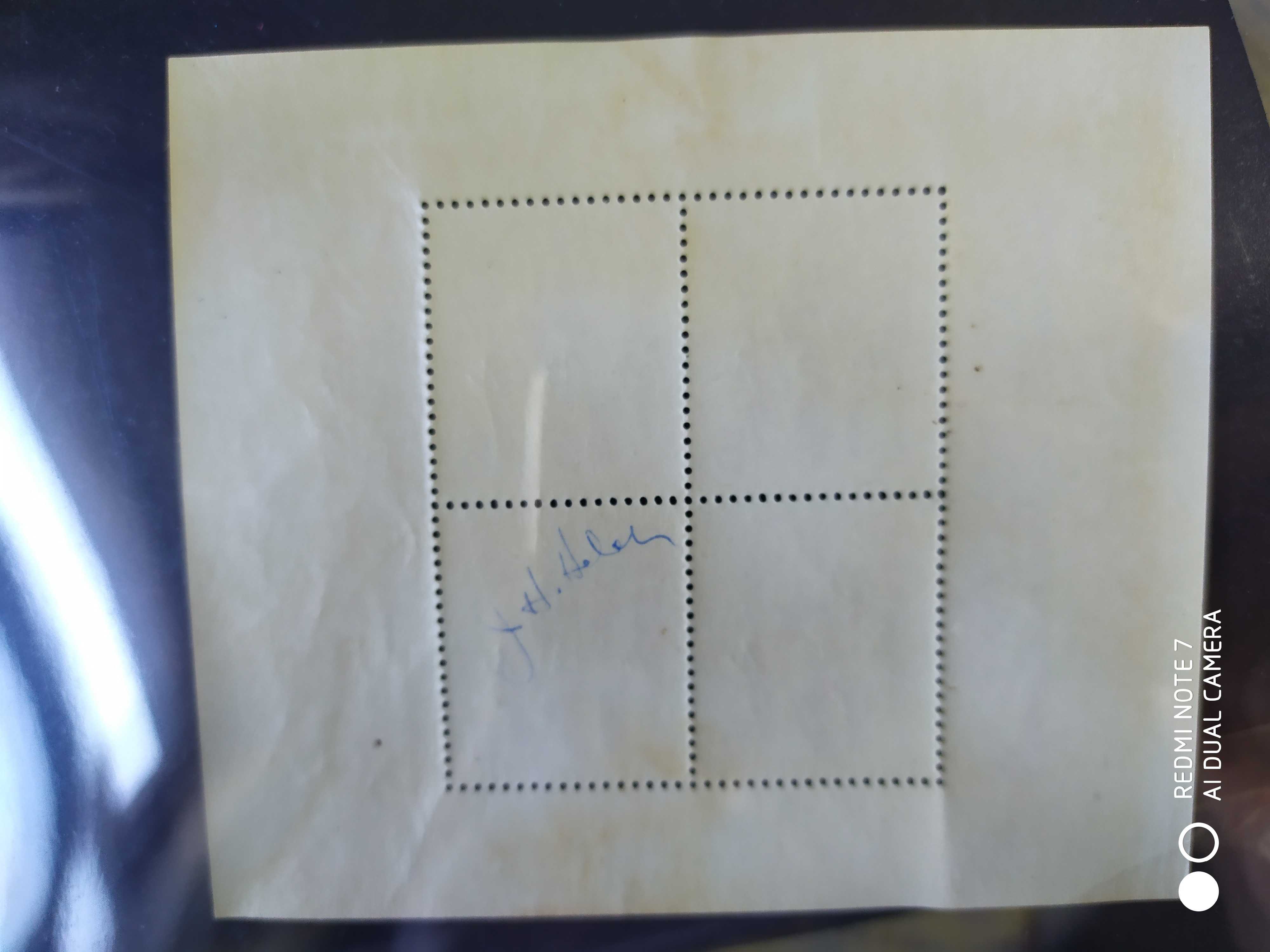 日本1954年生肖马年邮票小全张样张1全新(背胶微黄)