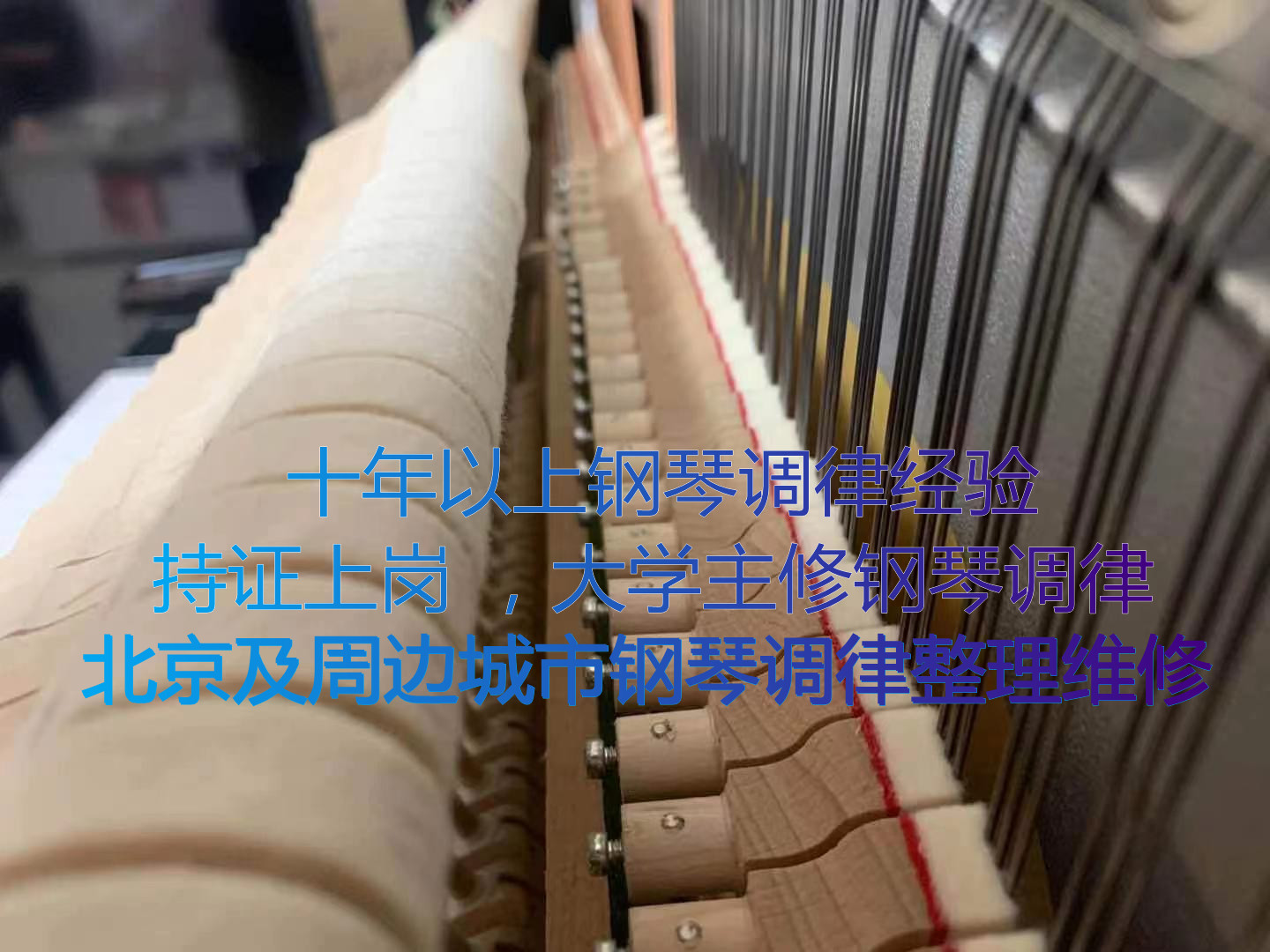 北京市区远郊区周边城市上门钢琴调律钢琴维修整理调音