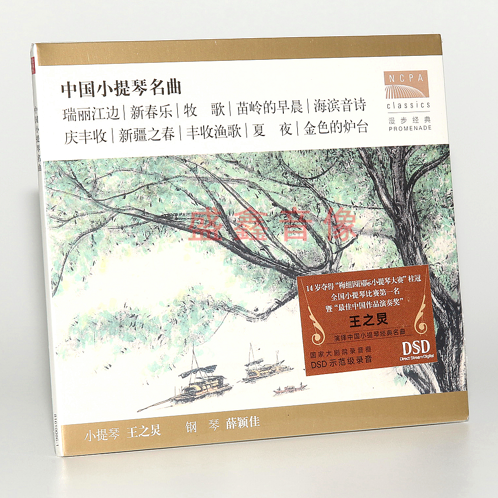 正版 国家大剧院 民乐 中国小提琴名曲 王之炅 演奏 CD 车载碟