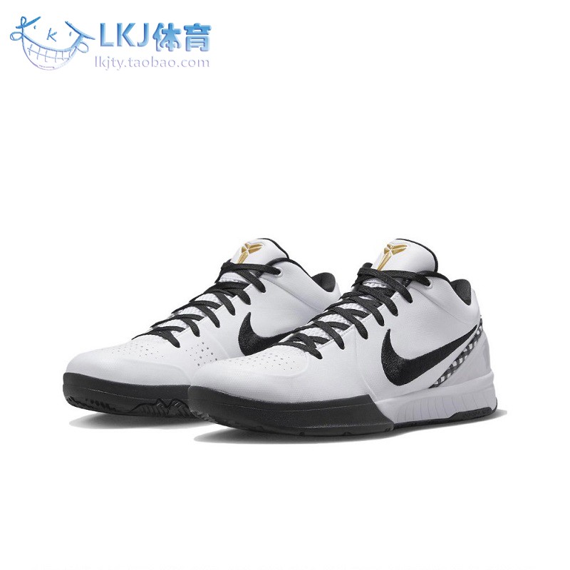 Nike Kobe 4 Protro GiGi 科比 ZK4 白黑 低帮篮球鞋 FJ9363-100