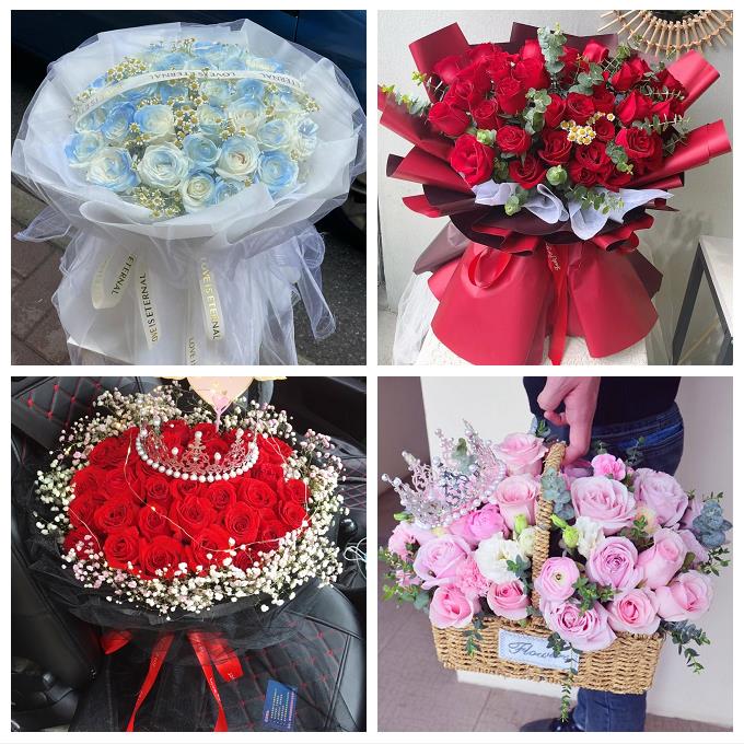 青海西宁市城北区大通县湟源县同城花店订玫瑰生日鲜花送老婆女友