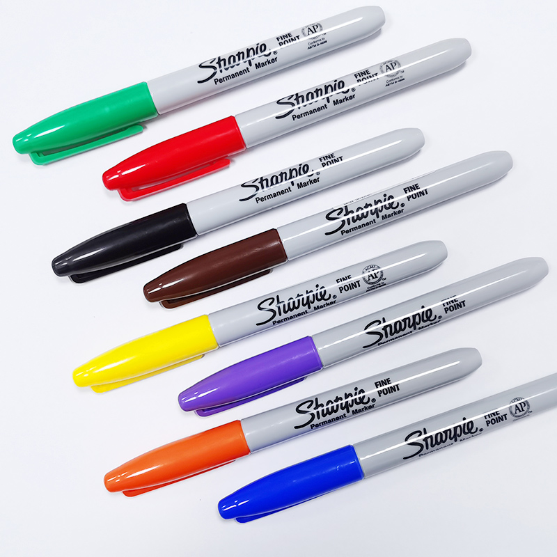 美国sharpie马克笔30001三福工业无尘笔油性1MM 生物实验室记号笔