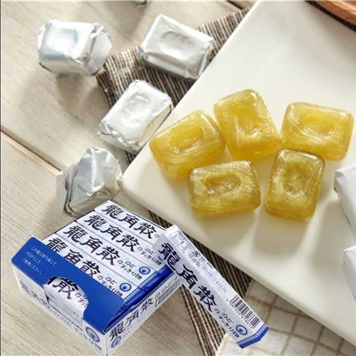 日本进口龙角散润喉糖400g10条整盒教师老师润喉护嗓清凉含片正品