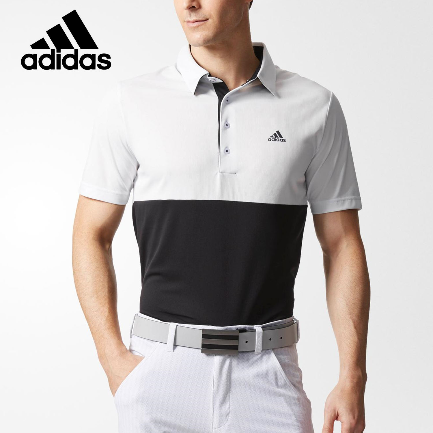 Adidas/阿迪达斯正品CLIMACHILL 冰风系列男子高尔夫POLO衫BC3179