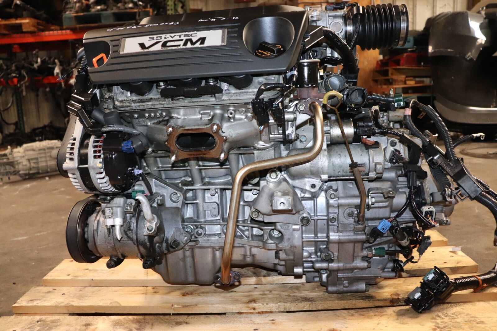 适用本田 雅阁 XRV J35Z2 3.5L V6 发动机 缸盖 中缸 曲轴 油底壳