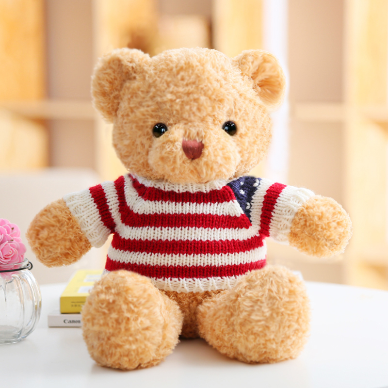 正版礼盒小熊公仔玩偶泰迪熊娃娃毛绒玩具生日礼物送女生朋友闺蜜