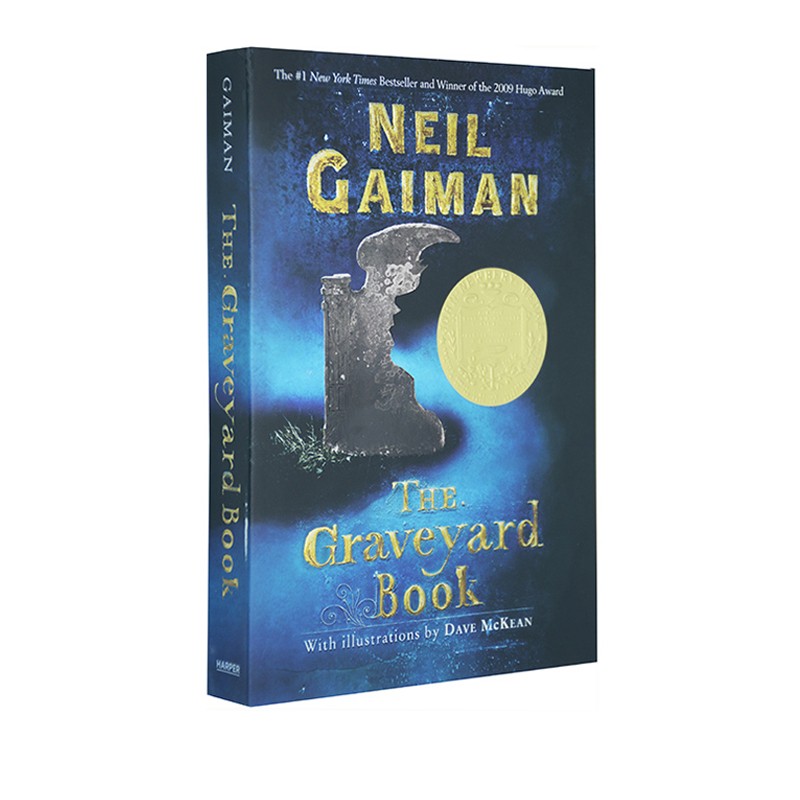 坟场之书 The Graveyard Book 2009年纽伯瑞金奖 英文原版文学小说 卡内基奖作品 英国版 奇幻大师尼尔盖曼作品 Neil Gaiman