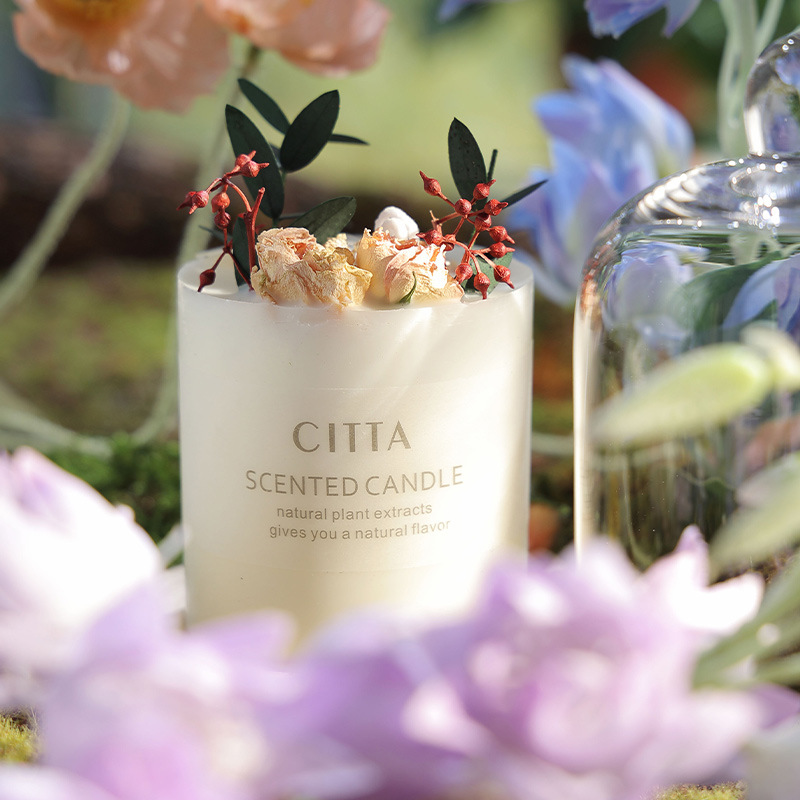 CITTA西苔创意香熏蜡烛大豆蜡香氛伴手礼物i家用香薰蜡烛摆件