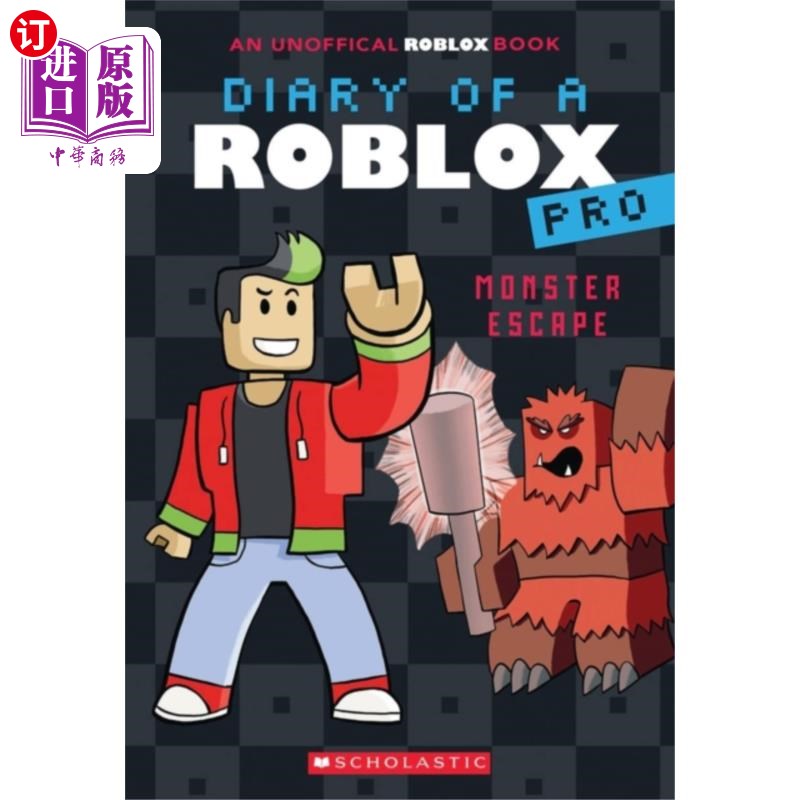 海外直订Diary of a Roblox Pro #1: Monster Escape 《Roblox Pro 1: Monster Escape