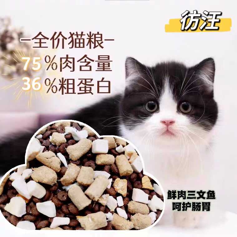 猫粮幼猫专用1到3月幼猫粮4到12月增肥营养小猫冻干奶糕增强抵抗