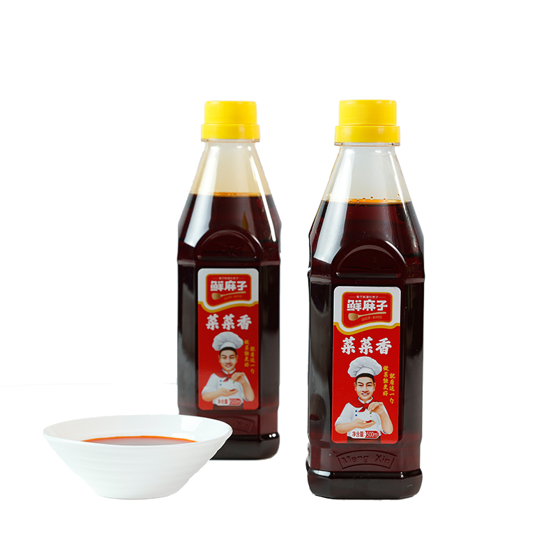 鲜麻子菜菜香500g商用香辣调味油凉拌菜增香凉拌菜川式红油红辣子