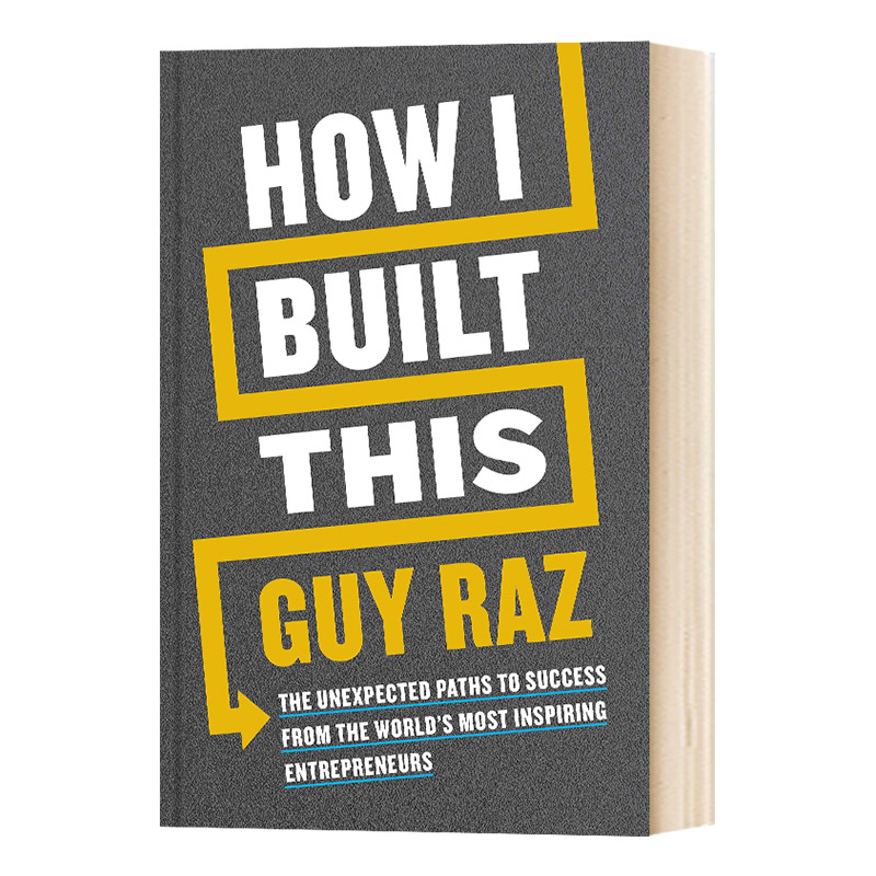 博客主 How I Built This  我是如何建立这一切的 高分同名播客 Guy Raz 英文原版社会科学读物  进口英语书籍