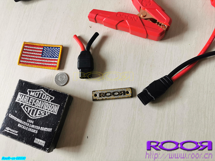 哈雷USA NOCO Genius Boost GB30GB4应急启动电源鳄鱼夹 电池夹子