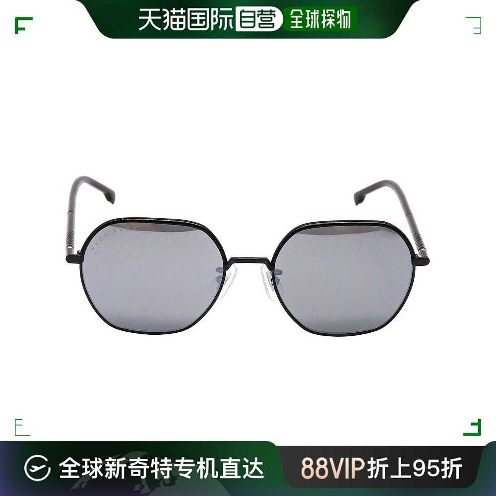 香港直邮Hugo Boss雨果博斯男士眼镜黑银灰复古防紫外线开车墨镜