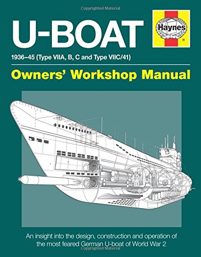 英文原版 Haynes手册 狼群出击:二战德国海军U型潜艇 U-Boat (Owners' Workshop Manual)