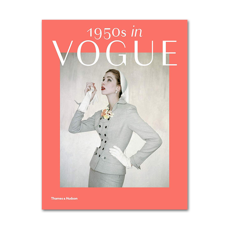 现货原版 1950s in Vogue 杰西卡戴维斯主编作品 50年代的Vogue杂志 时尚服装摄影插图探索 标志性时尚图片收录