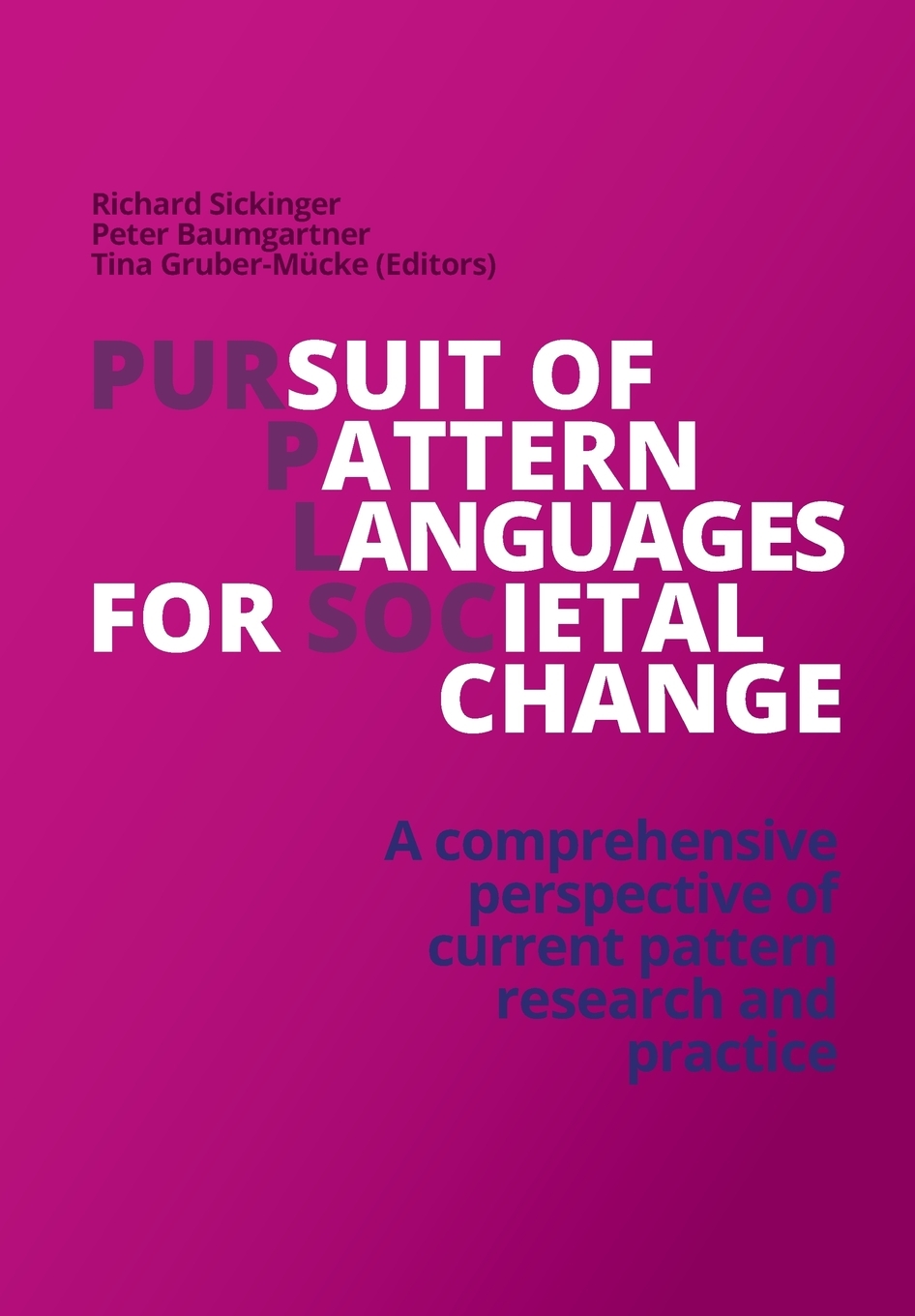 【预售 按需印刷】Pursuit of Pattern Languages for Societal Change - PURPLSOC