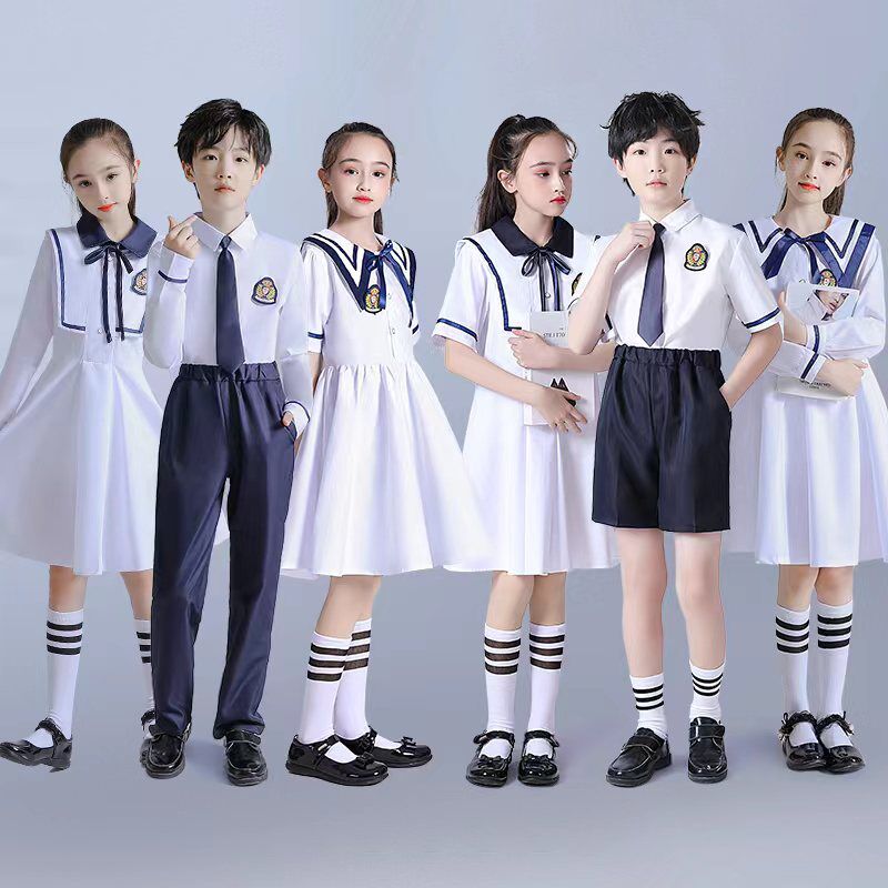 六一儿童大合唱演出服装校服男女童合唱中小学生诗歌朗诵校服班服