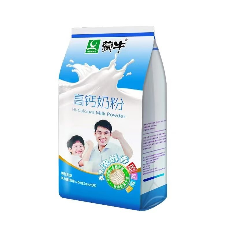 蒙牛奶粉系列全脂甜奶粉、高钙营养奶粉、高钙奶粉、多维4选一