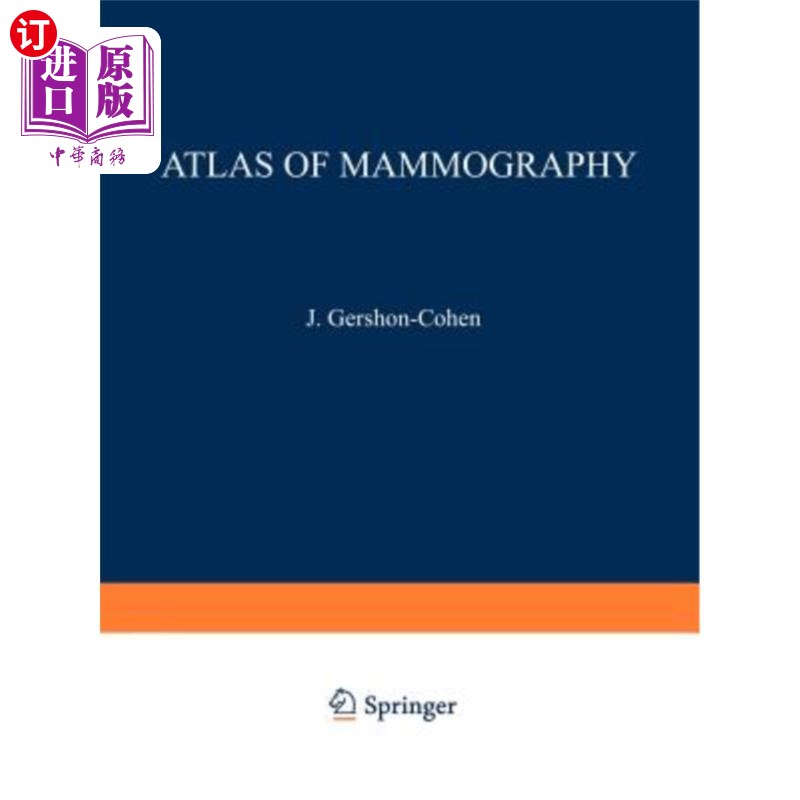 海外直订医药图书Atlas of Mammography 阿特拉斯的乳房x光检查