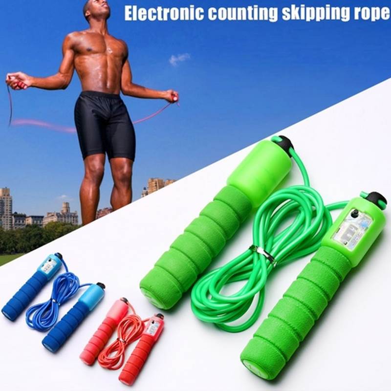 Jump Rope Skip Fast Speed Counting Skipping Jumping Exercise