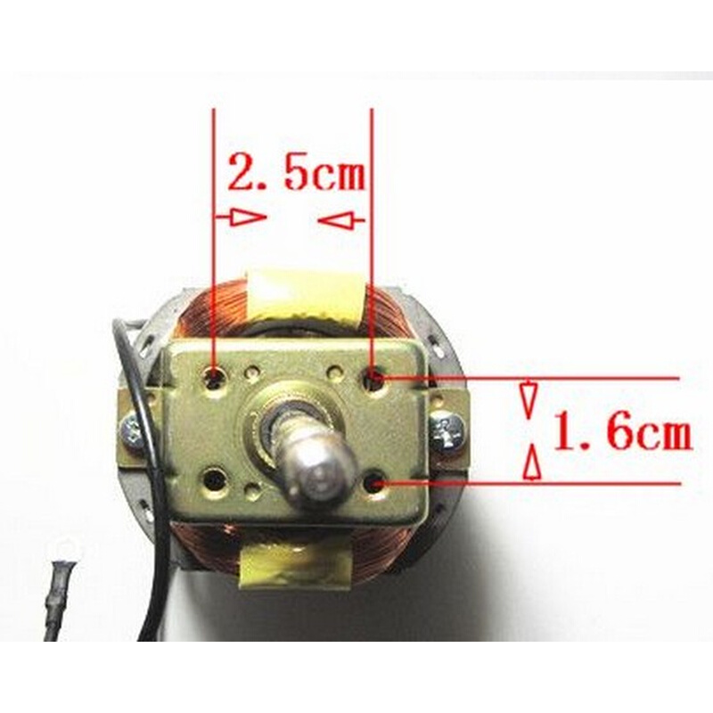 豆浆机电机马达6331宽距大丝眼单项串励电动机豆浆机电机配件