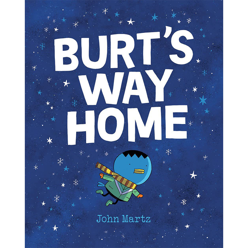【现货】Burt‘s Way Home，伯特的回家路 英文原版图书籍进口正版 John Martz 儿童漫画
