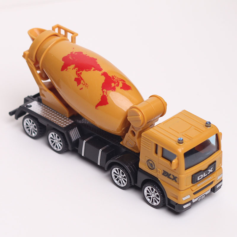 儿童油罐工程运输卡车男孩宝宝小水泥搅拌车挖机工程车汽车玩具车