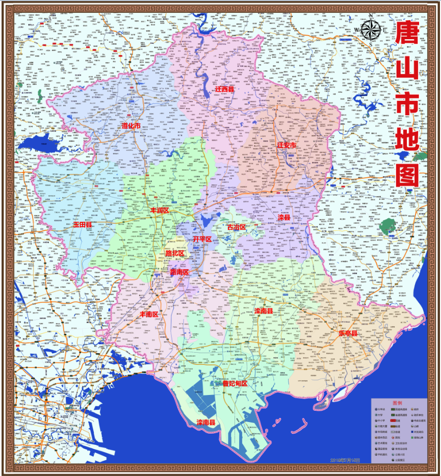 唐山丰南区地图