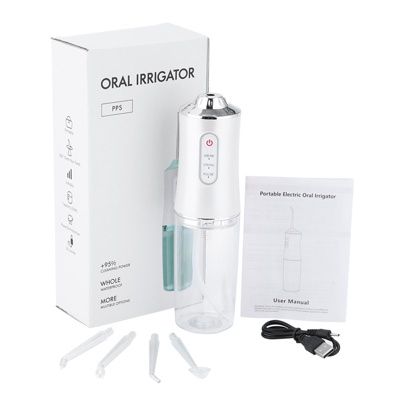 推荐Oral Irrigator Portable Dental Water Flosser USB Recharg