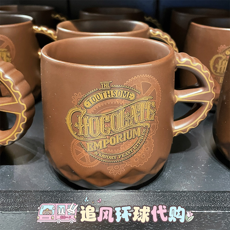 北京环球影城代购正版巧克力工厂陶瓷杯动漫水杯马克杯子纪念品正