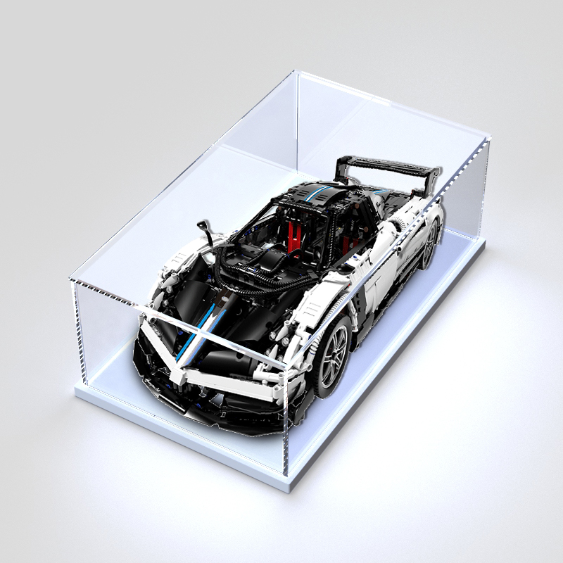 RASTAR/星辉 帕加尼机械组积木拼装车模型透明亚克力防尘罩
