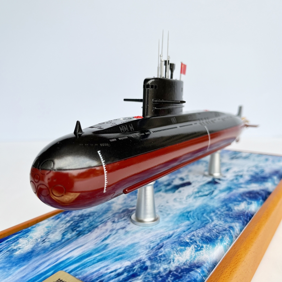 039B常规攻击型潜艇模型中国海军合金航模摆件仿真军事舰艇收藏品