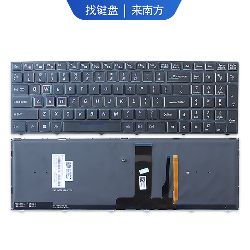 适用机械师T58D雷神ST Plus 911SE ZX6 Z7M PA7 ZX7-CP5S2键盘t3c