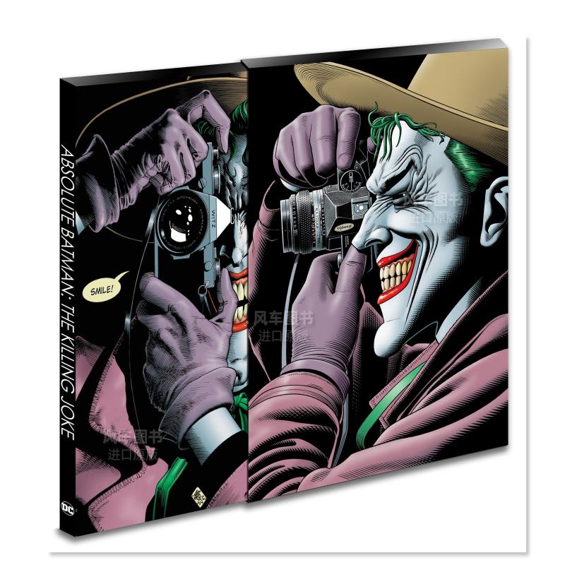 【预 售】DC漫画 蝙蝠侠：小丑杀戮(30周年版) Absolute Batman:The Killing Joke 英文漫画书原版进口图书 超级英雄系列 蝙蝠少女