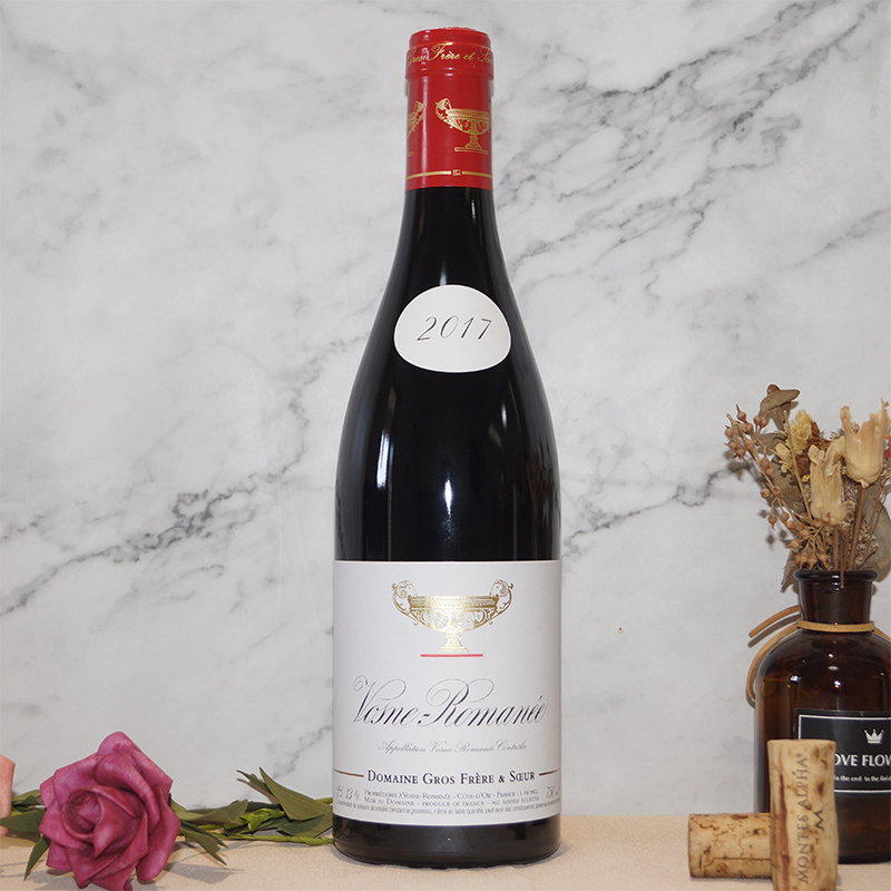 2017大金杯酒庄沃恩罗曼尼红葡萄酒法国勃艮第名庄原瓶装进口红酒
