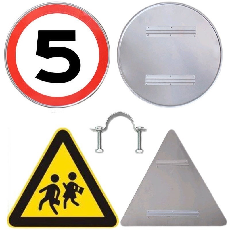 库反光标牌广告标志路牌指示牌标识牌定做道路交通标志牌铝板反厂