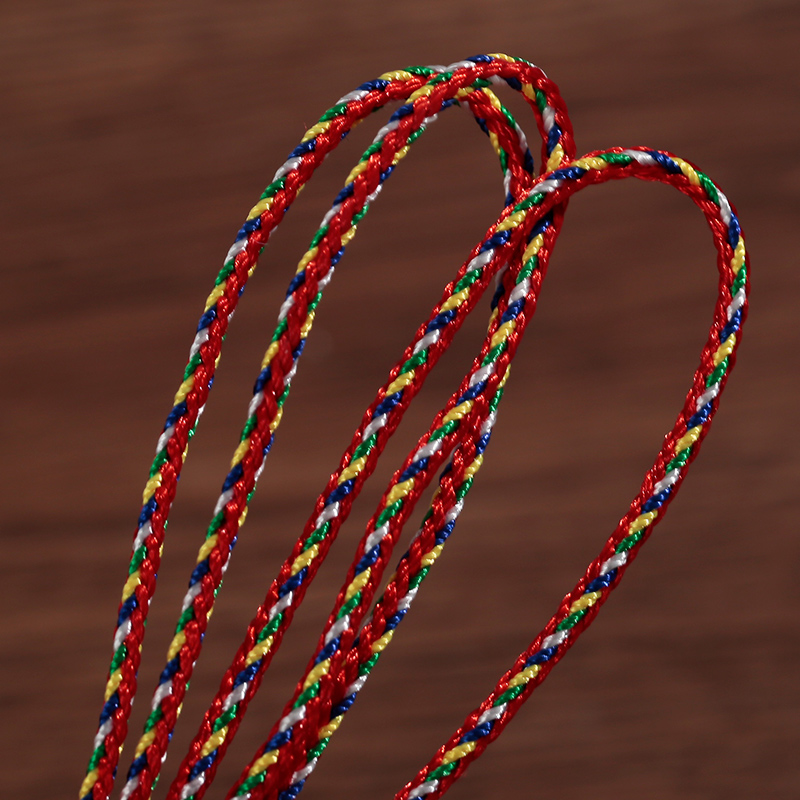 五彩线 五彩绳子 五色线编织绳 手链手工编制 端午节手绳线材料包