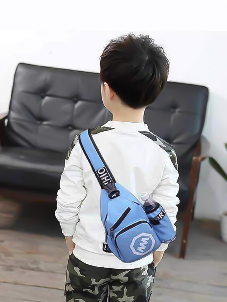 网红韩版儿童斜挎包时尚男童女童包包小包帅气小男孩子背包潮户外